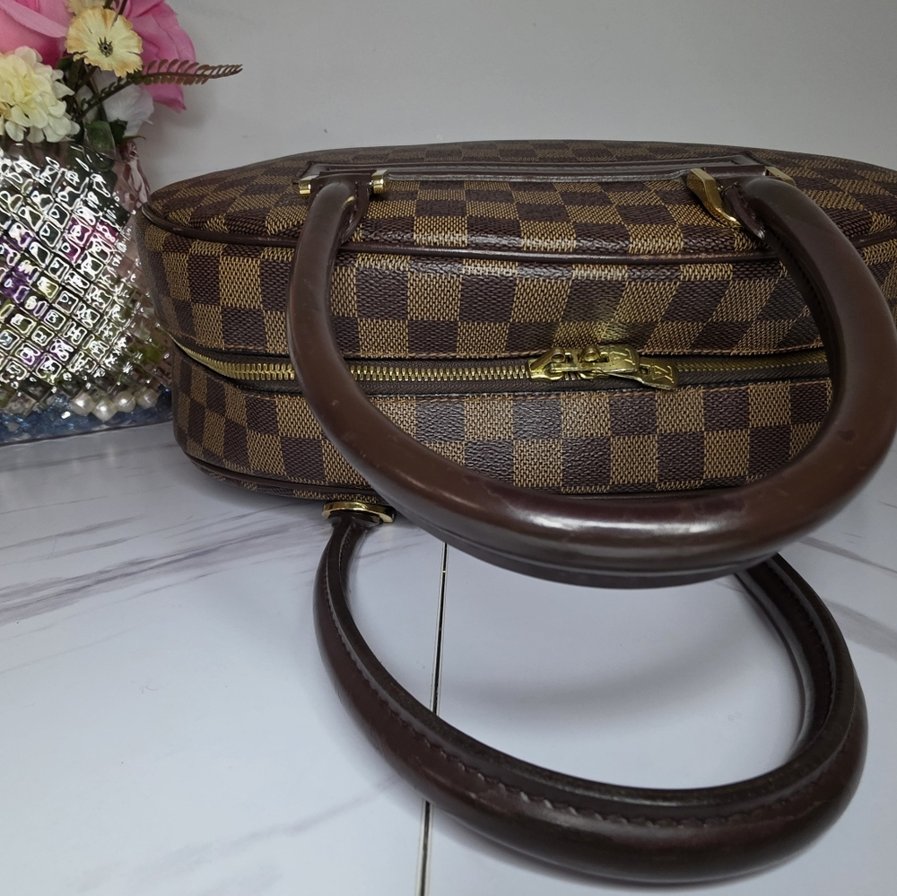 🚫SOLD🚫Louis Vuitton Travel Bag | Nolita Bag in Damier Ebene Canvas | VINTAGE - Picture 8 of 13
